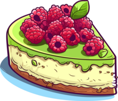 cartone animato torta , illustrazione, carino design png