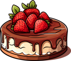 Cartoon Cake , illustration, Cute Design png