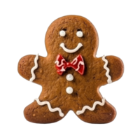 Gingerbread Man isolated. Illustration png