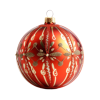 Christmas ball isolated. Illustration png