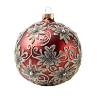 Christmas ball isolated. Illustration png