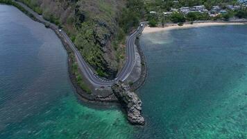 baie du pet macaroni visie punt, Mauritius attracties, antenne visie video