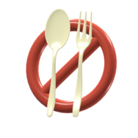 Don't Eat Sign png