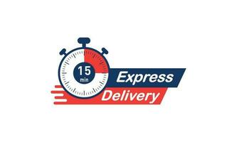 Express Delivery set stock illustration vector