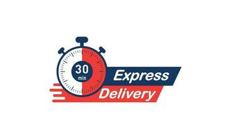 Express Delivery set stock illustration vector