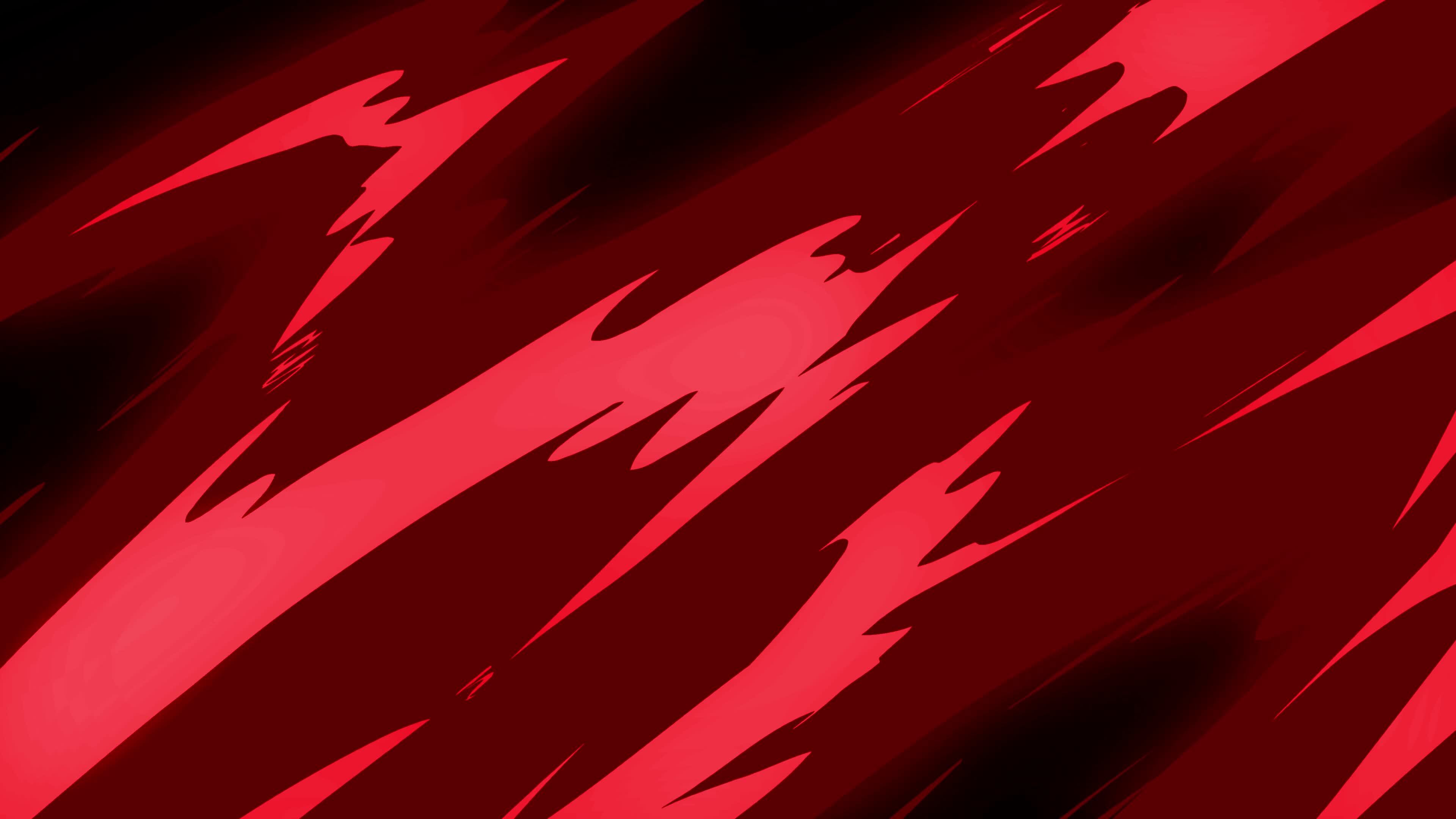 red fire cartoon animation transition on black background 24695880