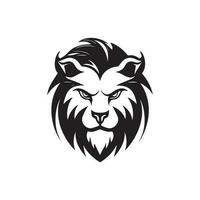 león cabeza logo, león ilustración, león logo vector, mascota logo, león vector