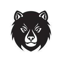 oso logo, salvaje oso logo, mascota logo, mascota ilustración, vector oso logo