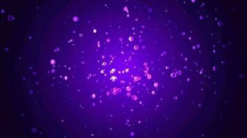 particule Contexte animation video