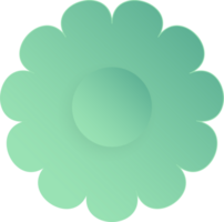 Flower, Element of floral paper cut. Paper cut of flower shape and spring symbol. png