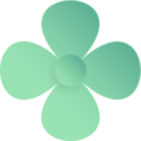 Flower, Element of floral paper cut. Paper cut of flower shape and spring symbol. png