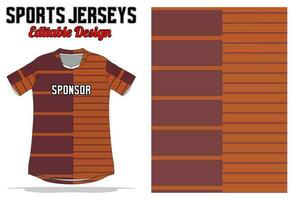 Abstract background jersey design for sport uniform vector