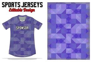 Abstract background jersey design for sport uniform vector