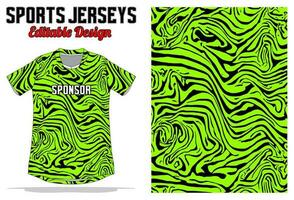 Abstract background jersey design for sport uniform vector