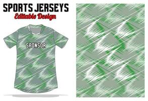 Abstract background jersey design for sport uniform vector