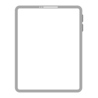 leer Tablette Bildschirm png