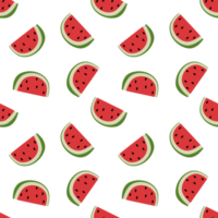 vattenmelon mönster sömlös bakgrund png