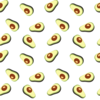 nahtlos Hintergrund mit Avocado Muster png