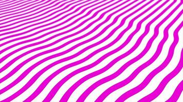 Pink color moving 3d lines background video