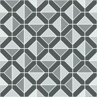 Cross and square shape. Light and dark gray. Seamless abstract background pattern. Texture design for vector illustration.