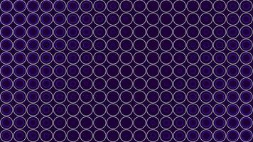 purple color circles shapes moving in diagonal pattern background video