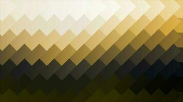 Yellow and black color diagonal rectangular box pattern background video