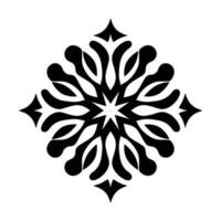 Beautiful Christmas Snowflake vector