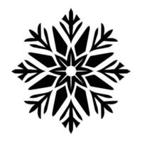 Merry Christmas Snowflake vector