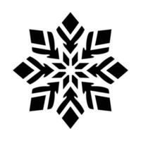 Merry Christmas Snowflake vector