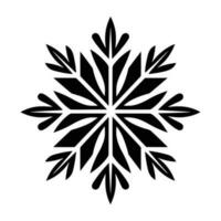 Merry Christmas Snowflake vector
