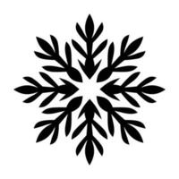 Beautiful Merry Christmas Snowflake vector