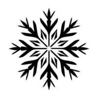 Beautiful Merry Christmas Snowflake vector