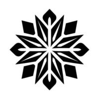 Beautiful Christmas Snowflake vector