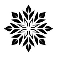 Beautiful Merry Christmas Snowflake vector