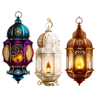 Ramadan Kareem Artwork With Beautiful Lantern png