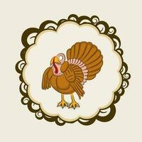 Happy Thanksgiving Background. vector