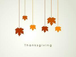 Happy Thanksgiving Background. vector