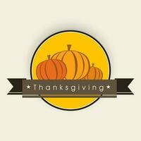 Happy Thanksgiving Background. vector