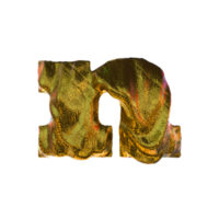 Letter N - Gold 3D letters.  For your graphics and digital arts needs. png