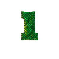 lettera l - luccicante 3d rendere lettere collezione png