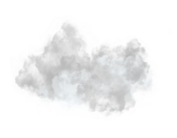 set of realistic smoke or cloud isolated on transparency background png