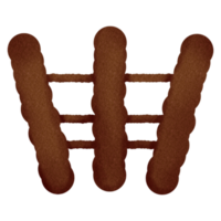 Little brown fence png