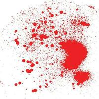 Splashes of red paint. Splash vector and paint splash, color splash, vector illustration