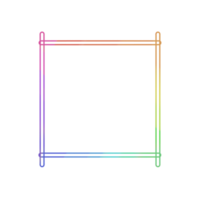 bunt Gekritzel Frames png