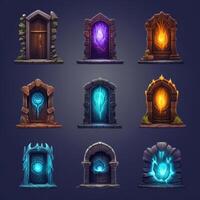 entrance door portal game photo