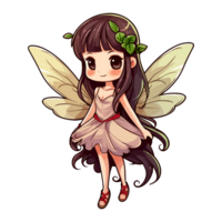 A Cartoon Illustration of a Fairy png