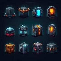 scifi chest futuristic game photo