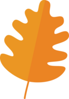 éléments de feuilles d'automne png