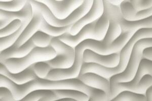 White swirl wave Minimalist abstract modern wall background photo