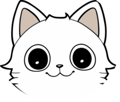 gatto carino. generativo ai png